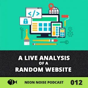 A Live Analysis of a Random Website