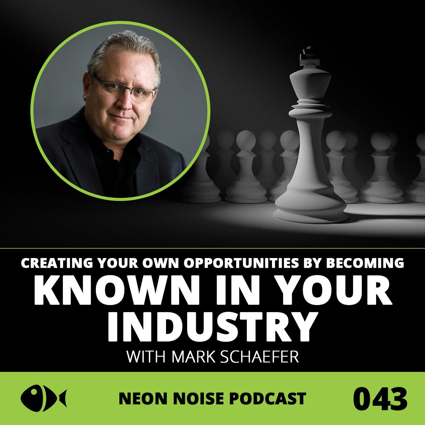 E43 - Creating Your Own Opportunities by Becoming Known in Your Industry with Mark Schaefer