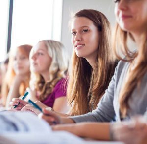 young students in classroom