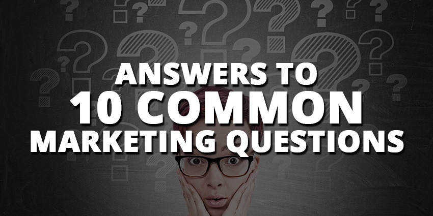 Episode 14: Answers to 10 Common Marketing Questions Post Thumbnail