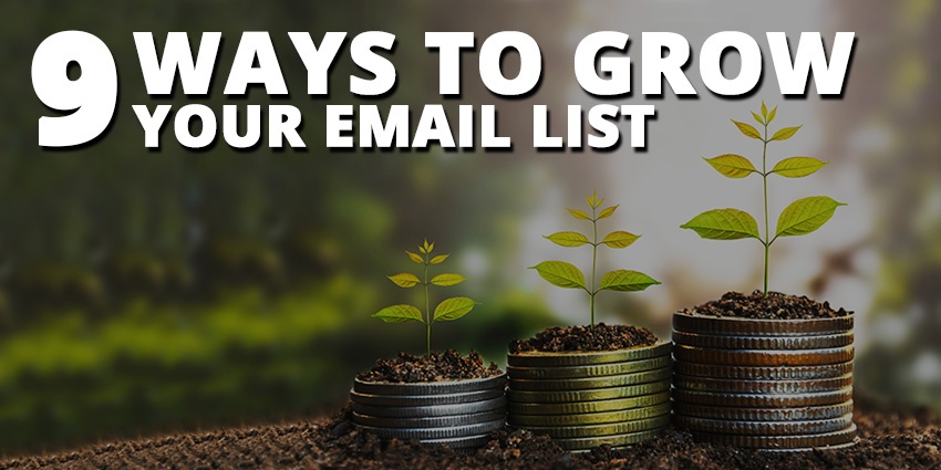 Episode 17: 9 Ways to Grow Your Email List Post Thumbnail